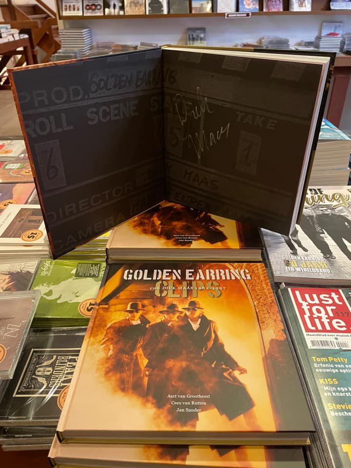 Dick Maas Concerto store Amsterdam Golden Earring video clips book promotion February 04 2022